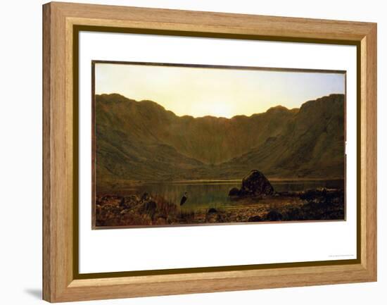 Mountain Solitude, 1885-John Atkinson Grimshaw-Framed Premier Image Canvas