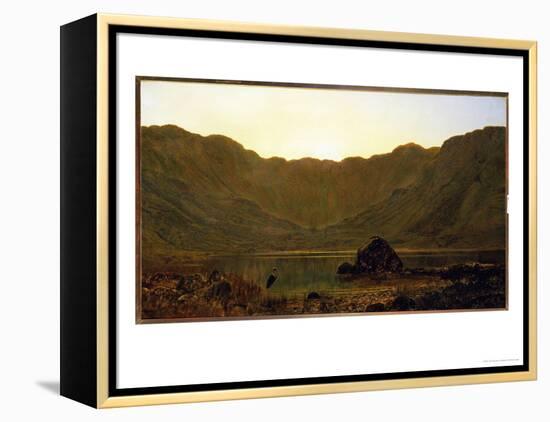 Mountain Solitude, 1885-John Atkinson Grimshaw-Framed Premier Image Canvas