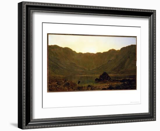 Mountain Solitude, 1885-John Atkinson Grimshaw-Framed Giclee Print