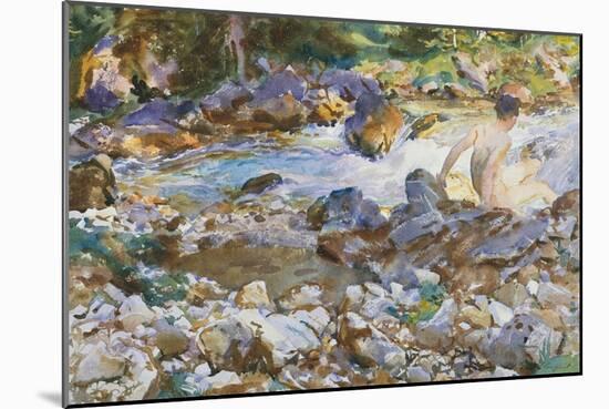 Mountain Stream, c.1912-14-John Singer Sargent-Mounted Giclee Print