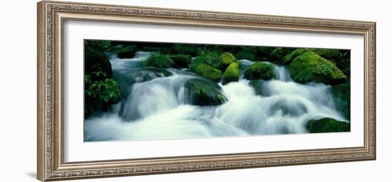 Mountain Stream Kyoto Japan-null-Framed Photographic Print