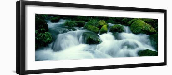 Mountain Stream Kyoto Japan-null-Framed Photographic Print