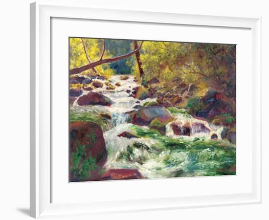 Mountain Stream-Carol Bailey-Framed Art Print