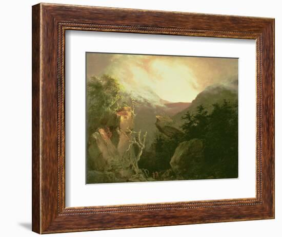 Mountain Sunrise, 1826-Thomas Cole-Framed Giclee Print