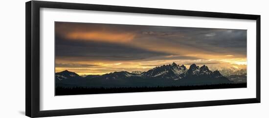 Mountain Sunset-Dan Ballard-Framed Photographic Print