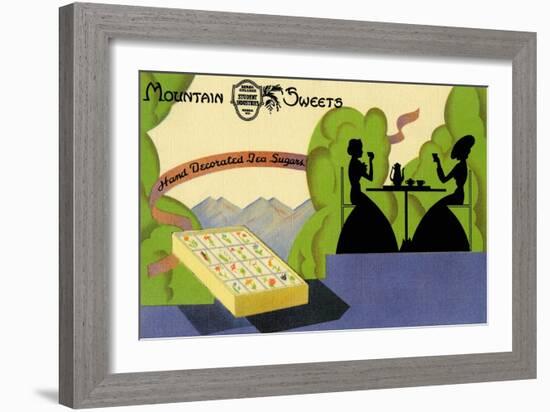 Mountain Sweets-Curt Teich & Company-Framed Art Print