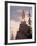 Mountain Top Basilica of Our Lady of Lebanon in the Evening, Jounieh, Near Beirut, Lebanon-Christian Kober-Framed Photographic Print