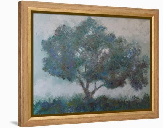 Mountain Top Tree-Joseph Marshal Foster-Framed Stretched Canvas