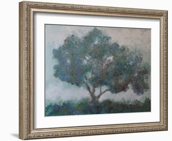 Mountain Top Tree-Joseph Marshal Foster-Framed Art Print