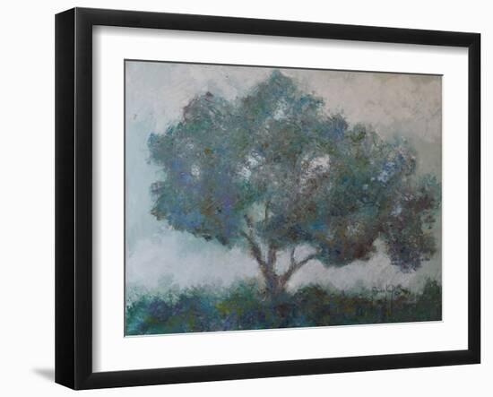 Mountain Top Tree-Joseph Marshal Foster-Framed Art Print