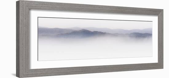 Mountain Tops, Appalachia-Nicholas Bell-Framed Photographic Print