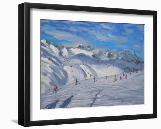 Mountain Tops, Tignes, 2009-Andrew Macara-Framed Giclee Print