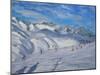 Mountain Tops, Tignes, 2009-Andrew Macara-Mounted Giclee Print