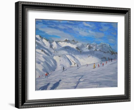 Mountain Tops, Tignes, 2009-Andrew Macara-Framed Giclee Print