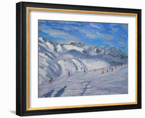 Mountain Tops, Tignes, 2009-Andrew Macara-Framed Giclee Print