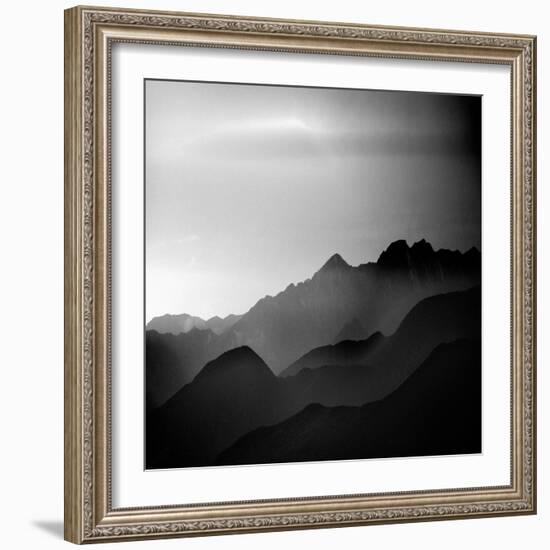 Mountain Tops-Jurek Nems-Framed Art Print