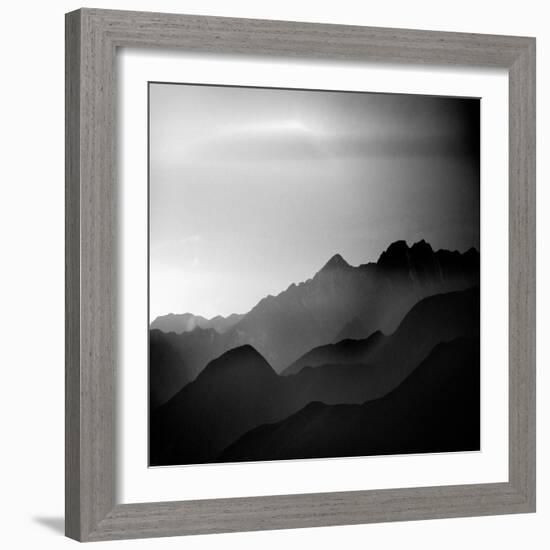 Mountain Tops-Jurek Nems-Framed Art Print