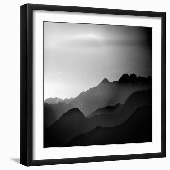 Mountain Tops-Jurek Nems-Framed Art Print