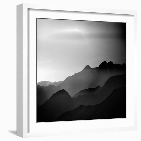 Mountain Tops-Jurek Nems-Framed Art Print