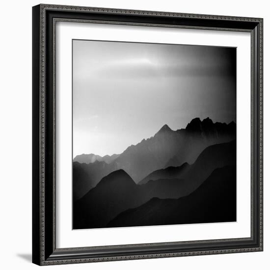 Mountain Tops-Jurek Nems-Framed Art Print