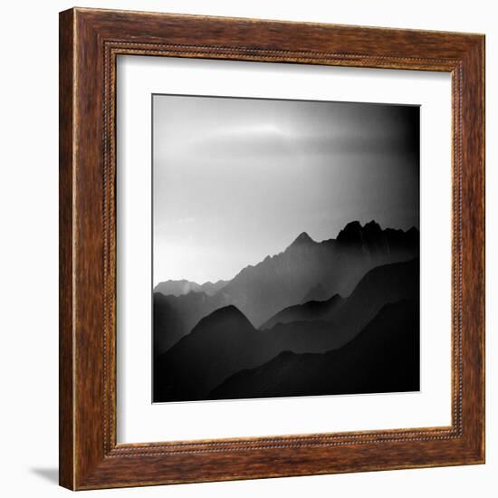 Mountain Tops-Jurek Nems-Framed Art Print