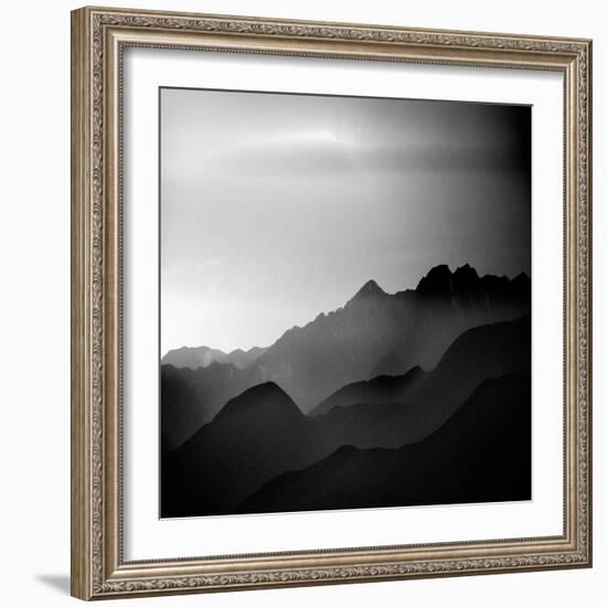 Mountain Tops-Jurek Nems-Framed Art Print