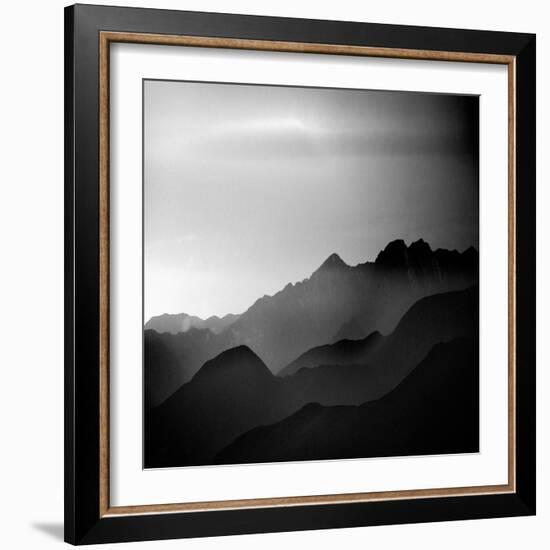 Mountain Tops-Jurek Nems-Framed Art Print