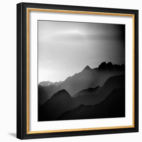 Mountain Tops-Jurek Nems-Framed Art Print