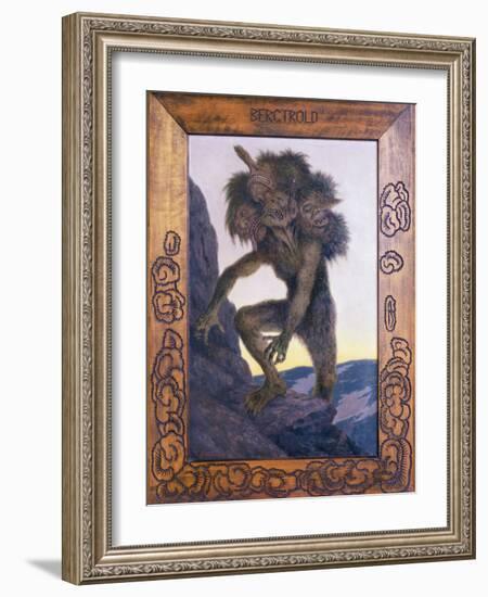 Mountain Troll, 1905-Theodor Severin Kittelsen-Framed Giclee Print