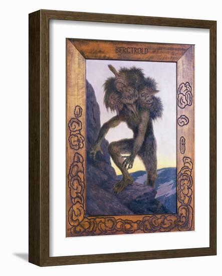 Mountain Troll, 1905-Theodor Severin Kittelsen-Framed Giclee Print