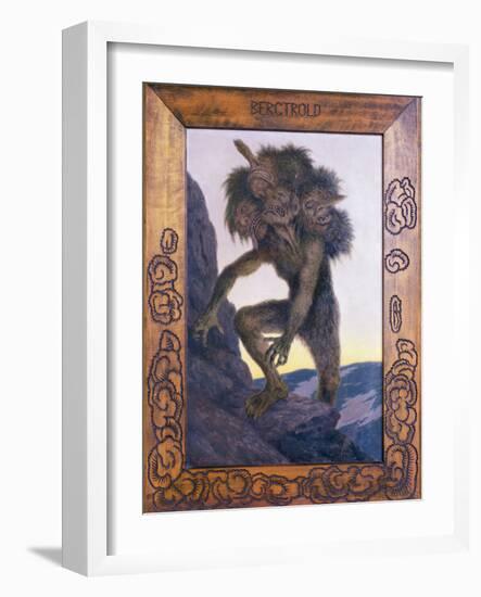 Mountain Troll, 1905-Theodor Severin Kittelsen-Framed Giclee Print