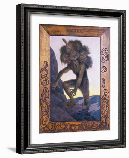 Mountain Troll, 1905-Theodor Severin Kittelsen-Framed Giclee Print