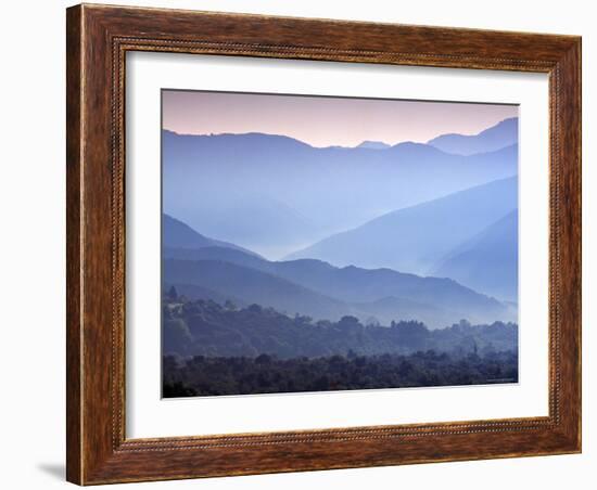 Mountain Valley, Hania Province, Crete, Greece-Doug Pearson-Framed Photographic Print