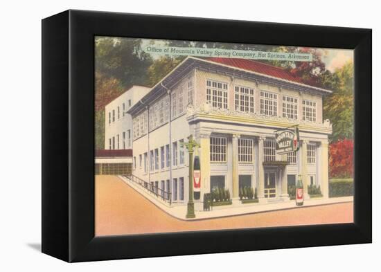 Mountain Valley Spring Company, Hot Springs, Arkansas-null-Framed Stretched Canvas