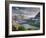 Mountain View and Hidden Lake Along Hidden Lake Trail, Glacier National Park, Montana-Ian Shive-Framed Photographic Print