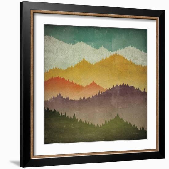 Mountain View-Ryan Fowler-Framed Art Print