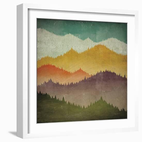 Mountain View-Ryan Fowler-Framed Art Print