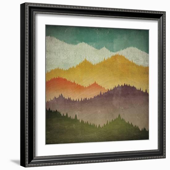 Mountain View-Ryan Fowler-Framed Art Print