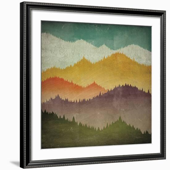 Mountain View-Ryan Fowler-Framed Giclee Print