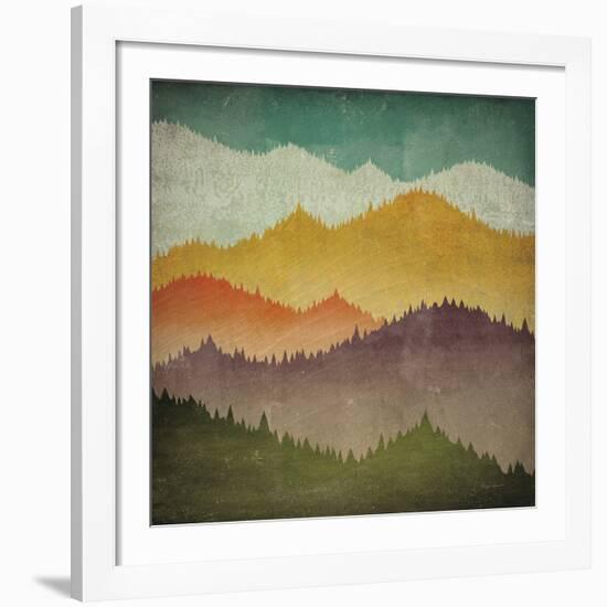 Mountain View-Ryan Fowler-Framed Giclee Print