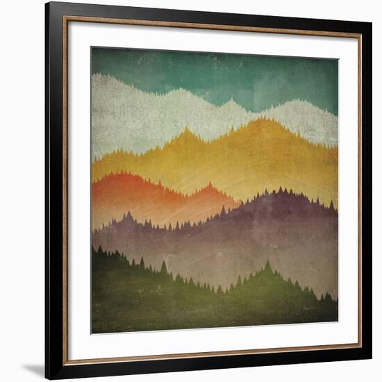 Mountain View-Ryan Fowler-Framed Giclee Print