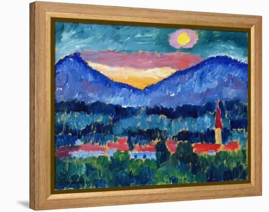 Mountain Village, 1910-Alexej Von Jawlensky-Framed Premier Image Canvas