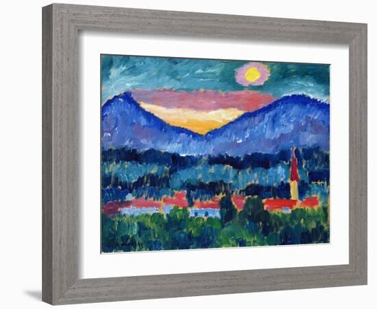 Mountain Village, 1910-Alexej Von Jawlensky-Framed Giclee Print