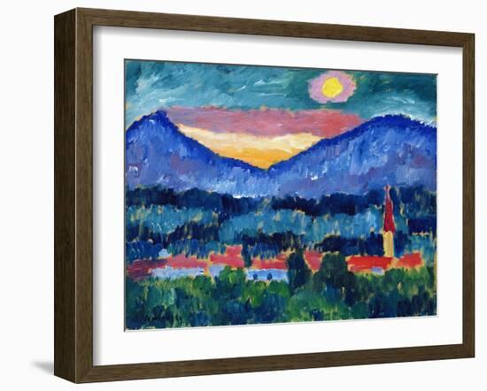 Mountain Village, 1910-Alexej Von Jawlensky-Framed Giclee Print