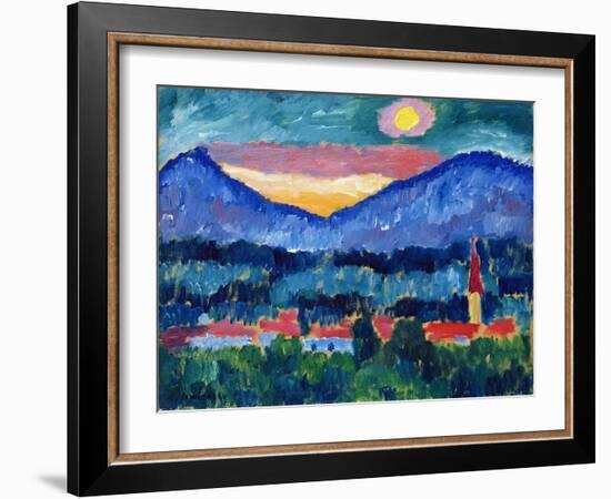 Mountain Village, 1910-Alexej Von Jawlensky-Framed Giclee Print