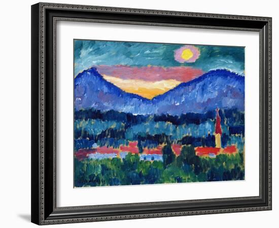 Mountain Village, 1910-Alexej Von Jawlensky-Framed Giclee Print