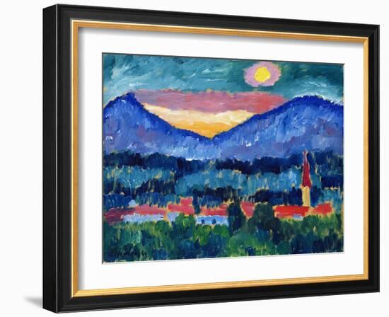 Mountain Village, 1910-Alexej Von Jawlensky-Framed Giclee Print