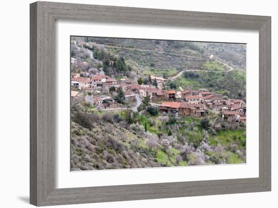 Mountain Village of Lazania in Cyprus-mpalis-Framed Photographic Print