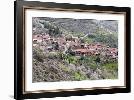 Mountain Village of Lazania in Cyprus-mpalis-Framed Photographic Print