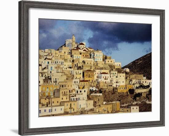 Mountain Village of Olympus-Franz-Marc Frei-Framed Photographic Print